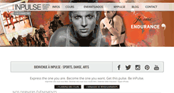 Desktop Screenshot of inpulse.fr